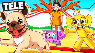 Playing As a DOG in Roblox Squid Games…
