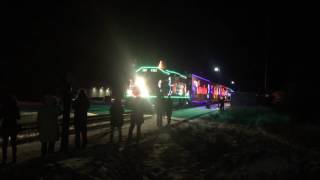 Canadian Pacific Christmas Train arriving in Banff 2016