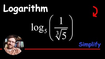 Evaluate a Log involving a Cube Root using the Logarithm Definition - Algebra IA 07-0301