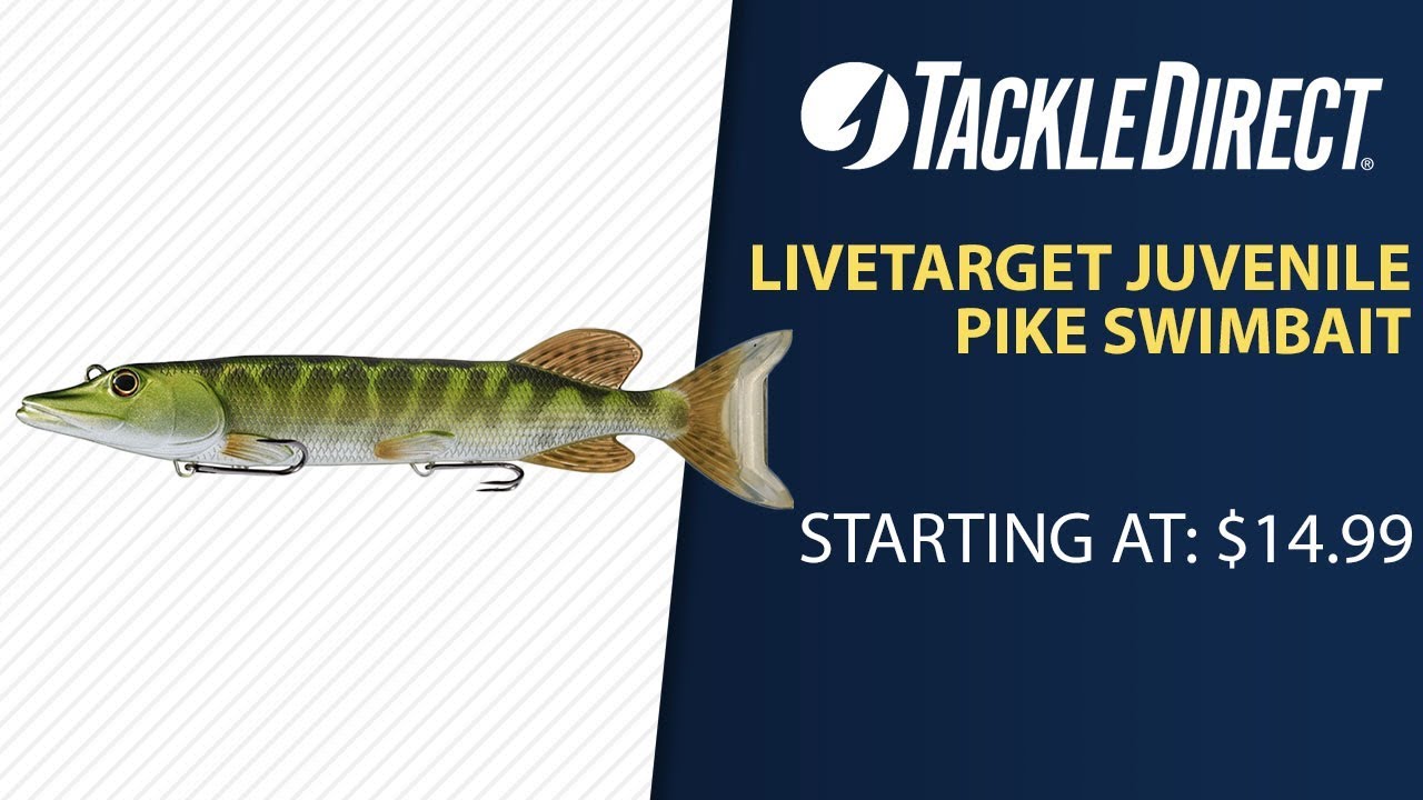 LIVETARGET Juvenile Pike Swimbait - TackleDirect