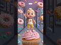 Kid Chef Bakes the CUTEST Cupcakes Ever! 🧁🔥 | #kids #shorts