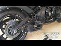 kawasaki Vulcan S 650 Akrapovic vs MIVV Suono with baffle vs no baffle