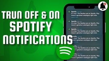 how to turn off & on spotify notifications | turn off spotify notifications