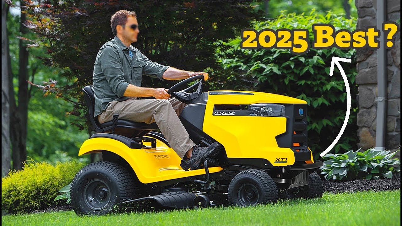 BEST RIDING LAWN MOWERS 2025 - TOP 5 PICKS FOR EVERY YARD! - YouTube