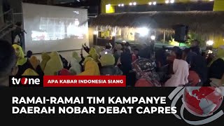 Download lagu Relawan Gelar Nonton Bareng Debat Perdana Capres | AKIS tvOne