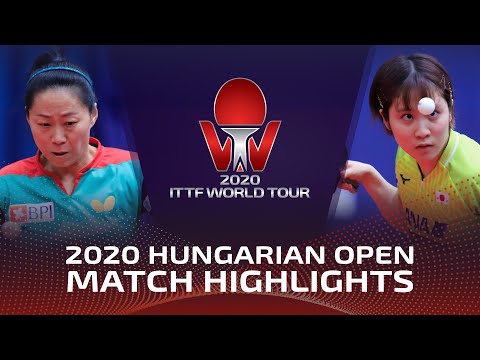 Yu Fu vs Miu Hirano | 2020 ITTF Hungarian Open Highlights (R32)