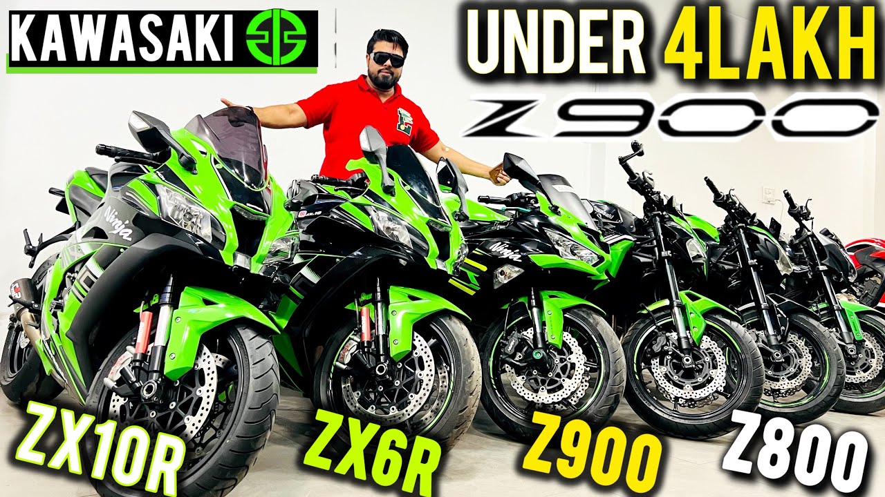 2024 l Biggest collection Used Kawasaki bikes from full throttle