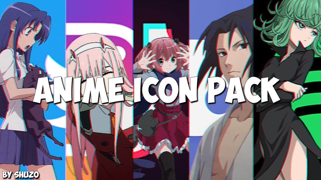 Anime Icon Pack (Android and iPhone) - YouTube