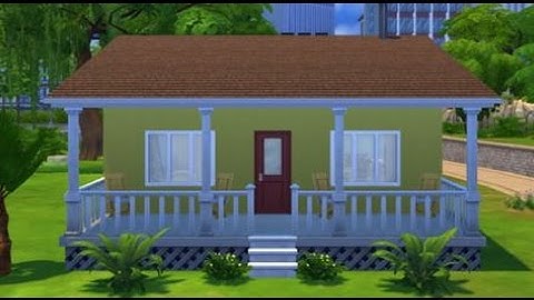 Sims 4 Speed Build Tiny House Sunny Side Newcrest Lets Play