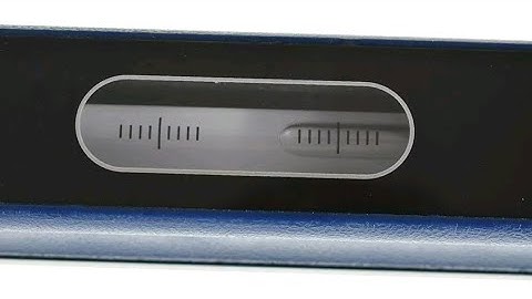 Calibrating a cinese precision level on a random surface. Beginning to end