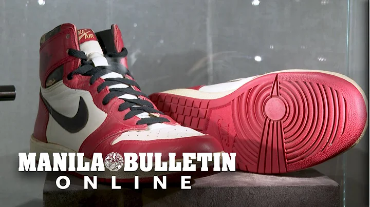 Michael Jordan’s sneakers sell for $615,000, set new record