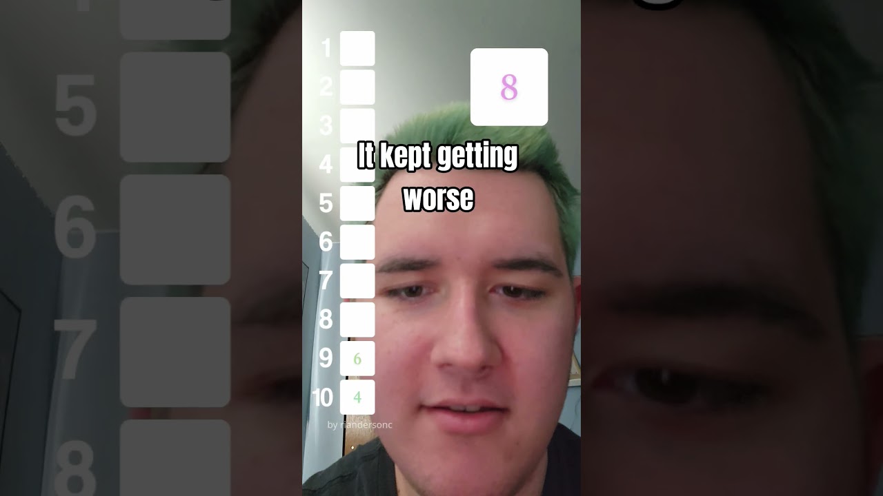 it kept getting worse!!