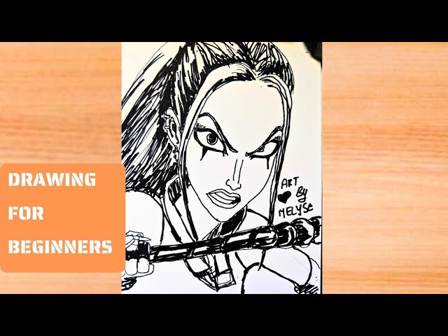 Drawing Mira from KPOP Demon Hunters I Step by Step