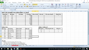 Tập 90: Đề excel nâng cao 4 De05  - Chứng chỉ ứng dụng CNTT cơ bản