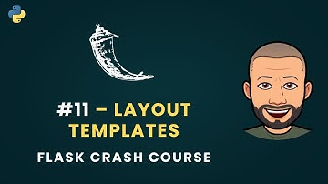Flask Python Crash Course – #11 – Layout Templates (extends + block)