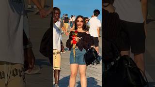 She Saw The Camera #viral #youtubeshorts