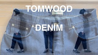 TOMWOOD（トムウッド）、SONIC JEANS（ソニックジーンズ）。あるミニマリストが数年ぶりにデニムを購入し、シルエットをカスタマイズしてみました。