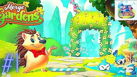Merge Gardens Gameplay (ios, Android) #1