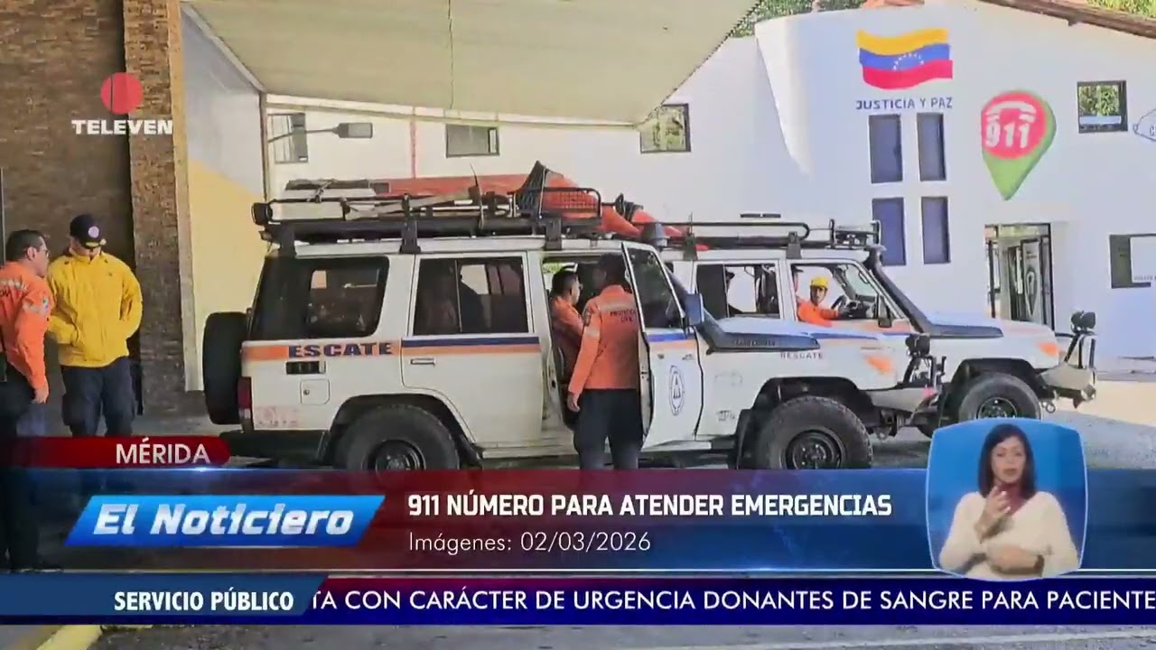 Despliegan Protección Civil tras intensas lluvias en Mérida -El Noticiero emisión meridiana 03/03/26