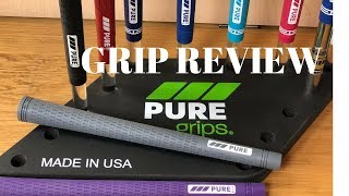 Golf Review 2018 PURE Grips 