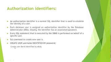 Access control using DCL commands(grant, revoke) in sql