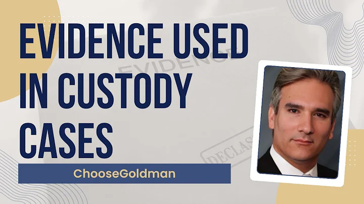What Evidence Can Be Used In A Custody Battle - ChooseGoldman.com