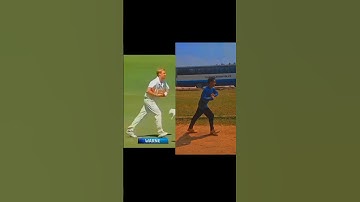 Rate my bowling action...shane warne vs me🥰 #cricket #legspin #cricketenthusiast #cricketlover #cric