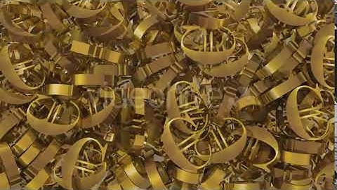 Golden Euro Symbol Transition | Motion Graphics - Envato elements