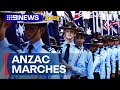 Anzac Day 2024: Marches underway in Sydney and Melbourne | 9 News Australia