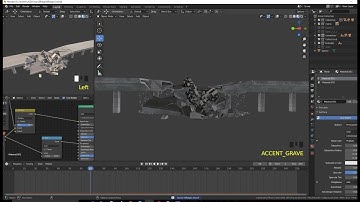 how to make a collapsing bridge simulation in blender 2 8 tutorial