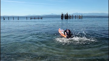 Stand Up Paddling - How to fall and get back on your board safely and easily.
