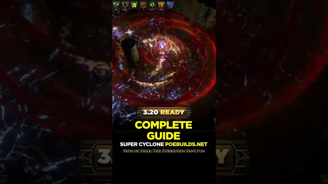 3.20 SUPER CYCLONE COMPLETE BUILD | PoE Builds | 