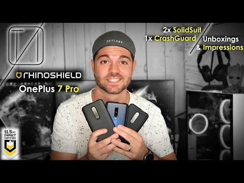 Best OnePlus 7 Pro Cases - RhinoShield SolidSuit & CrashGuard