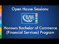 Honours Bachelor of Commerce - Financial Services Program | George Brown College Open House