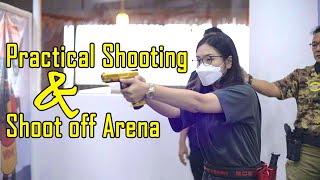 Practical and Shoot Off Arena at Senpais Corner Cafe and Shooting Rang