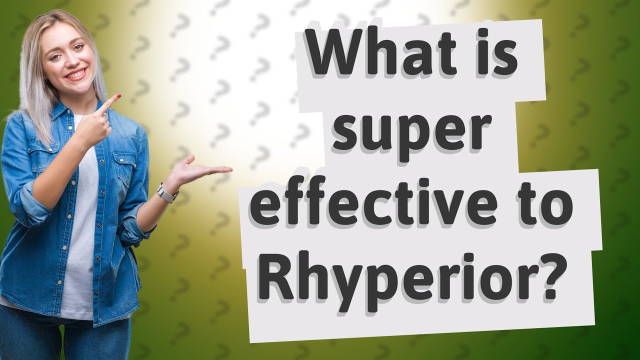 What Is Super Effective To Rhyperior YouTube what-is-super-effective-to-rhyperior-youtube