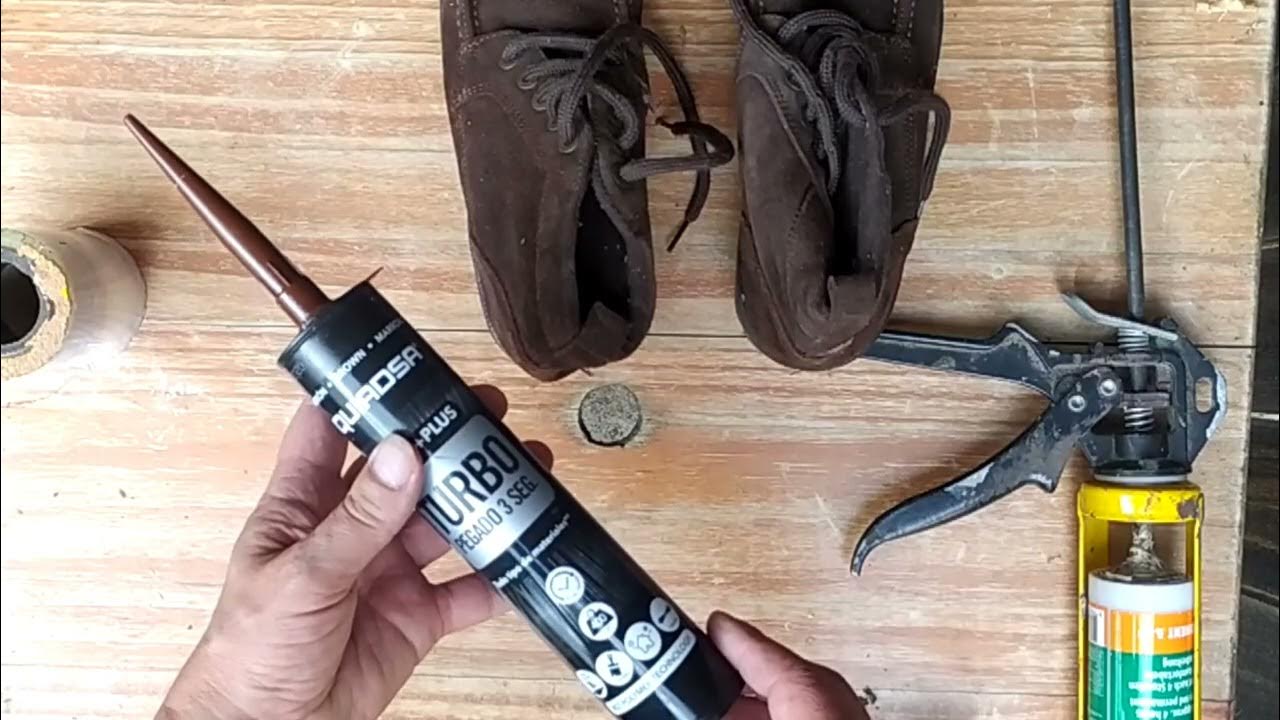 La Solución definitiva para pegar suelas de zapatos. 