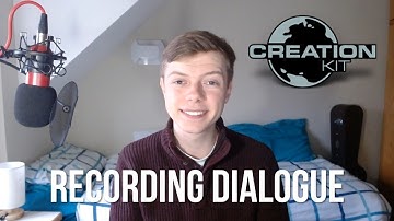Skyrim Modding with Lucien - Recording Dialogue