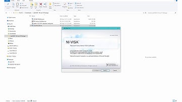 Install NI visa