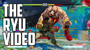Street Fighter 5 Ryu Combo Video