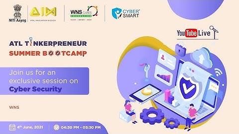 ATL Tinkerpreneur Summer Bootcamp - Cyber Security