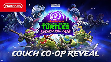 Teenage Mutant Ninja Turtles: Splintered Fate – Couch Co-op Reveal Trailer – Nintendo Switch