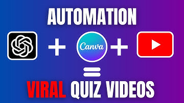 How to Create Viral Quiz Videos with Canva & ChatGPT |Easy Step-by-Step Guide 2025