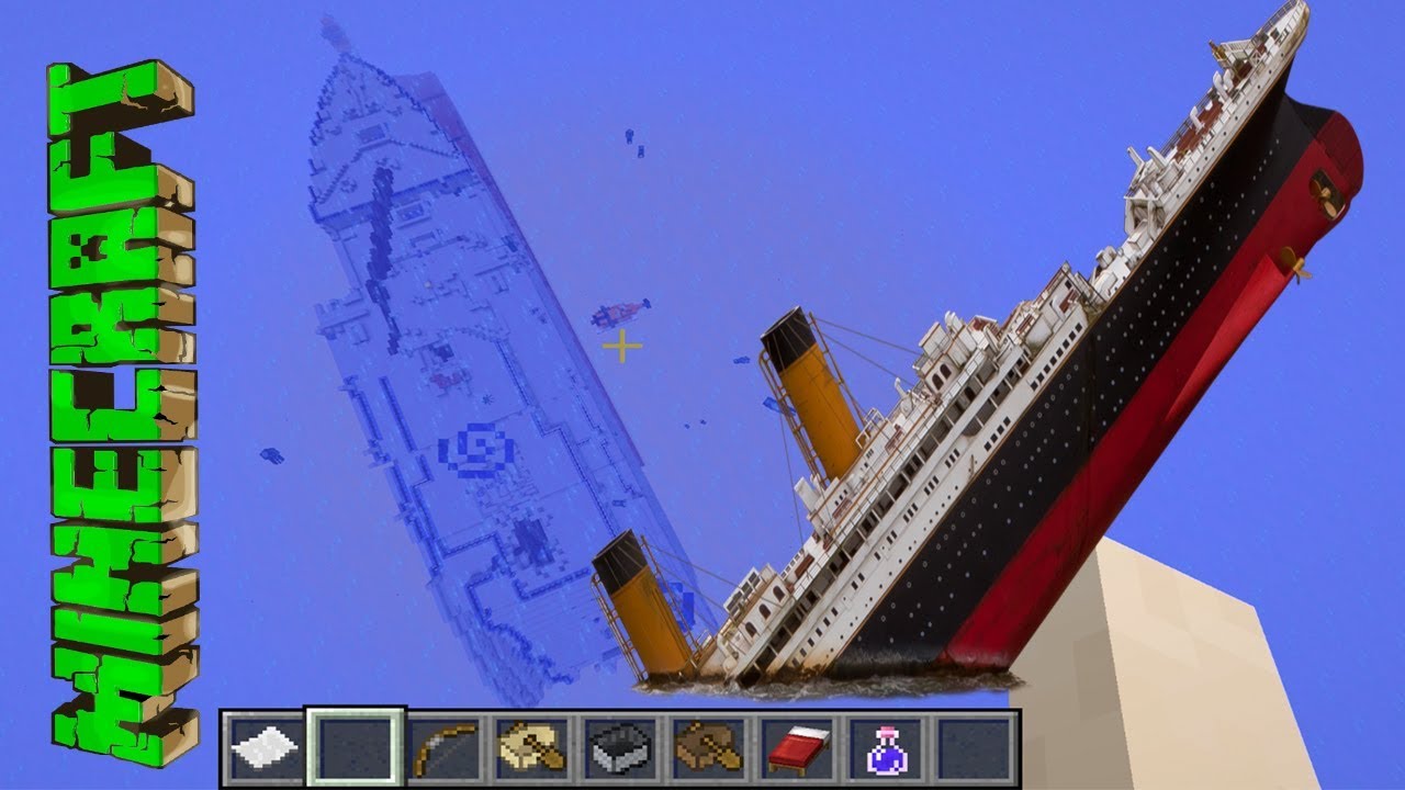 Titanic Wreck Site Minecraft Map