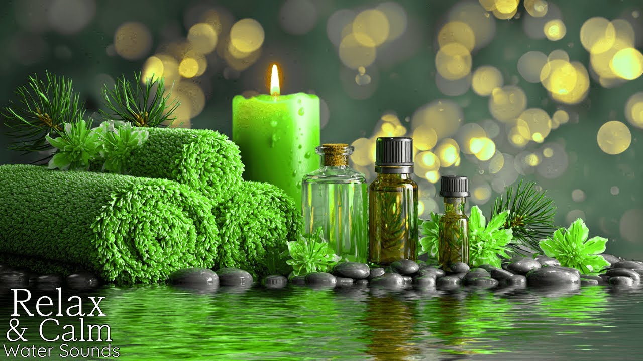 Relaxing Piano Music 🌿 Water Sounds for Deep Sleep | Stress Relief, Spa & Yoga