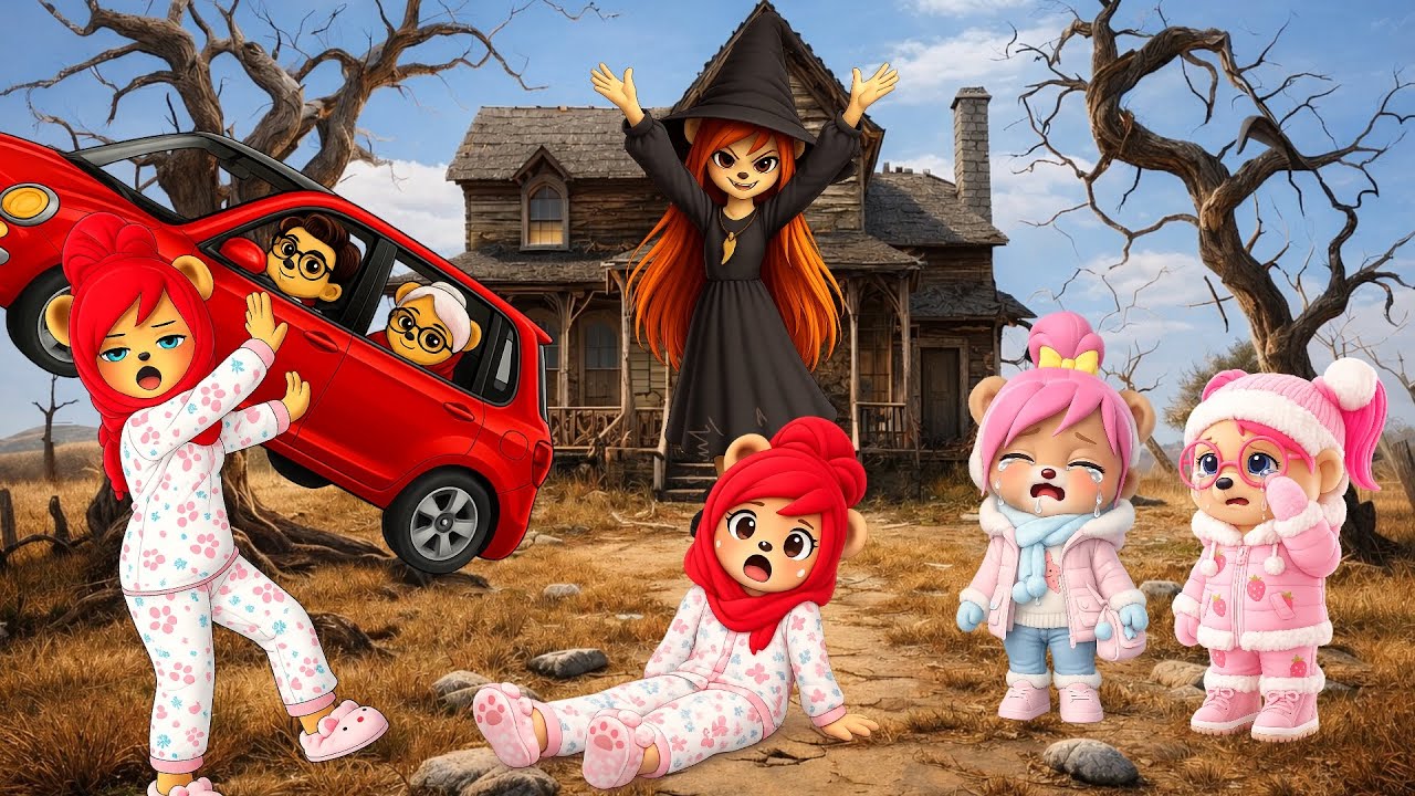 الساحرة الشريرة خطفت لولو | عائلة دوبي | رسوم متحركة كرتونية | قصص قبل النوم |قصص لولو