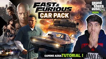 How to install Fast and Furious Car Pack in GTA V 😯❤ | Super cars😍😍 | Gaming adda Tutorial 2024