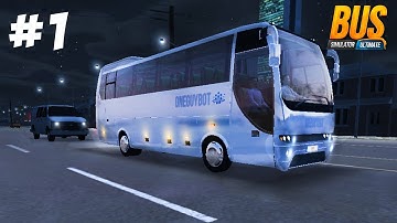 BUS SIMULATOR ULTIMATE - ANDROID / iOS GAMEPLAY 4K - #1