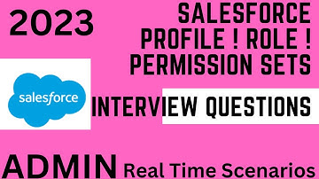 Real Time Salesforce Admin Interview Questions and Answers (Users, Profiles and Permission Sets)(4)