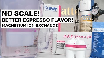 Water Filters for Espresso Machines: Magnesium, Sodium Softeners & Polyphosphates